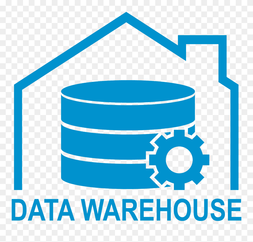 Transparent Data Warehouse Icon Clipart