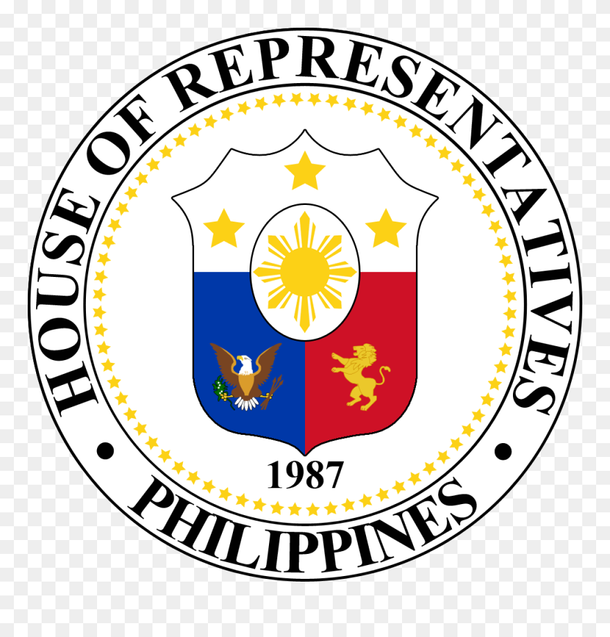 Congress House Clipart Clipart Transparent Library - Seal Of House Of Representatives Philippines - Png Download