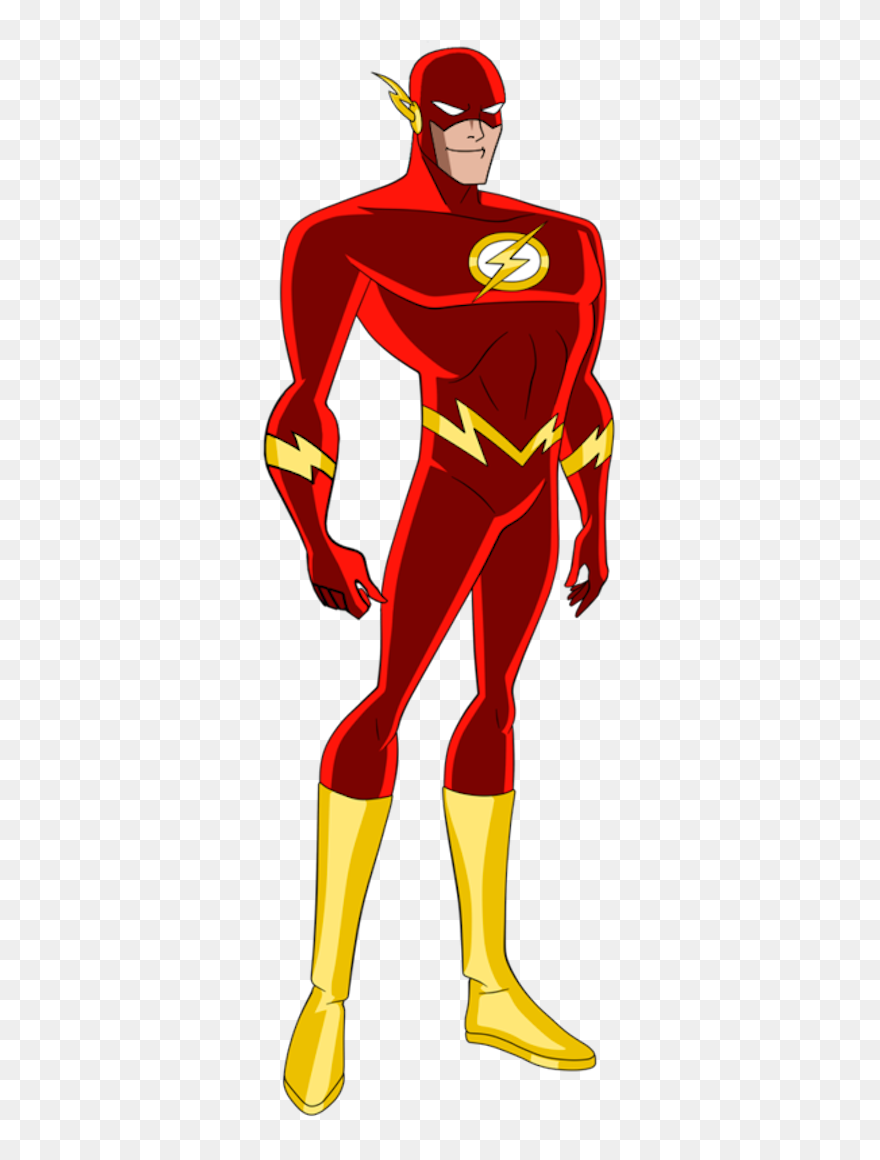 Transparent The Flash Clipart - Justice League Tas Flash - Png Download