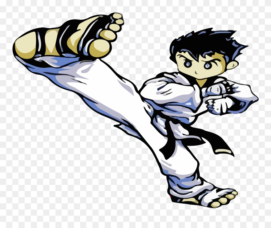 Lock Artwork-04, Kickboxing, Ricky Lock, Master Lock, - Martial Arts Master Lock Clipart