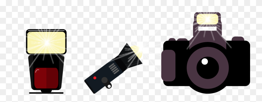 Camera Com Flash Png Clipart