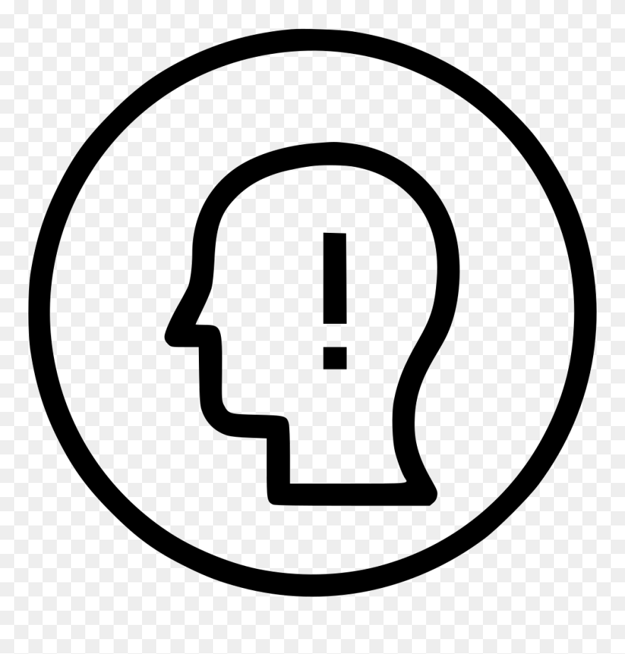 Confused User Icon Clipart , Png Download - Side Face Avatar Icon Transparent Png