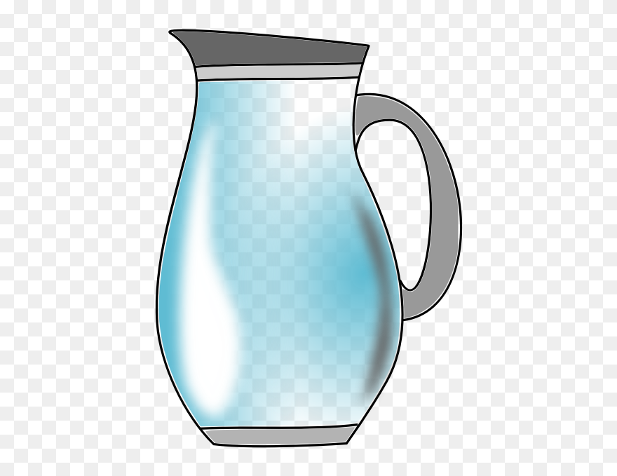 Pitcher - Water Jar Clipart - Png Download