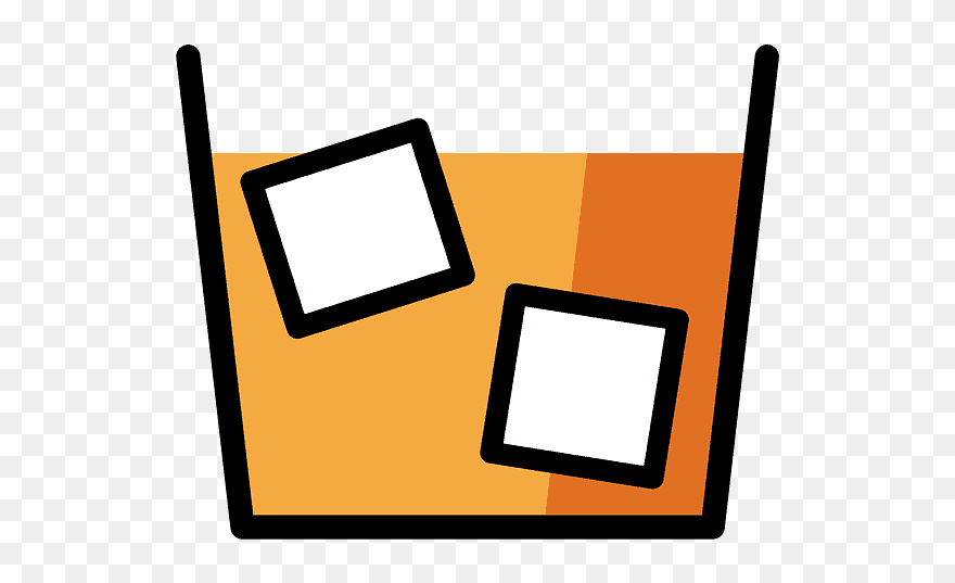 Tumbler Glass Emoji Clipart - Png Download