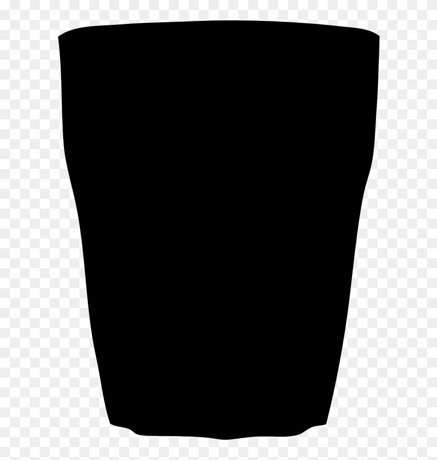 Glass Silhouette Png - Briefs Clipart
