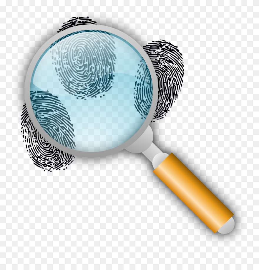 [copesville] Man Shot And Killed Outside Residence - Magnifying Glass With Fingerprints Clipart