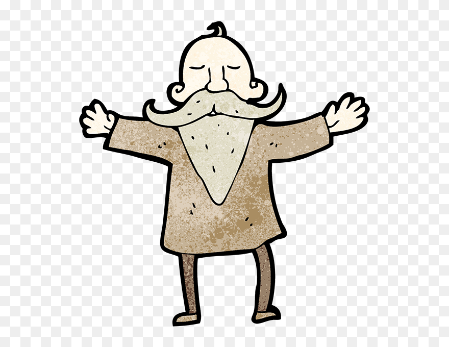 Drawing Wise Old Man Stock Photography - Drawing Wise Man Cartoon Clipart