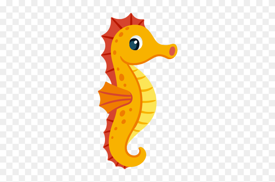 Picture - Seahorse Clipart - Png Download