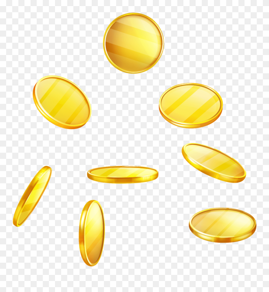 Gold Coins, Coins Png Image Free Download Searchpng - Gold Coin Raining Png Clipart