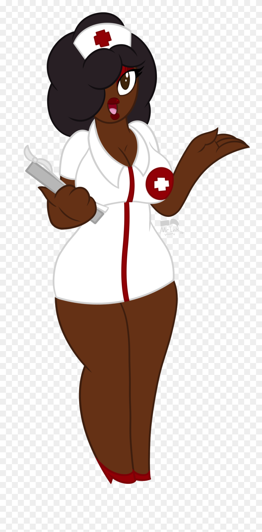 Sexy Nurse [reupload] - Nursing Clipart
