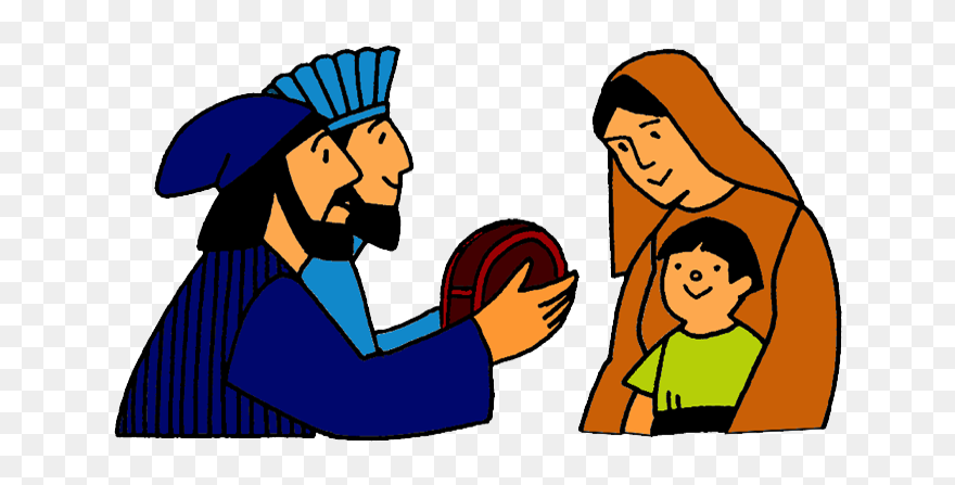 Wise Men Clipart Bible Story - Png Download