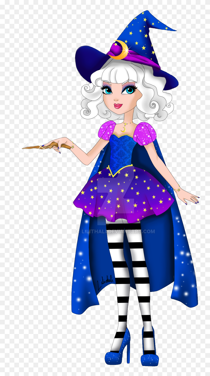 Ever After High Marline Magi By Lilithali - Ever After High Tiana's Daughter Clipart