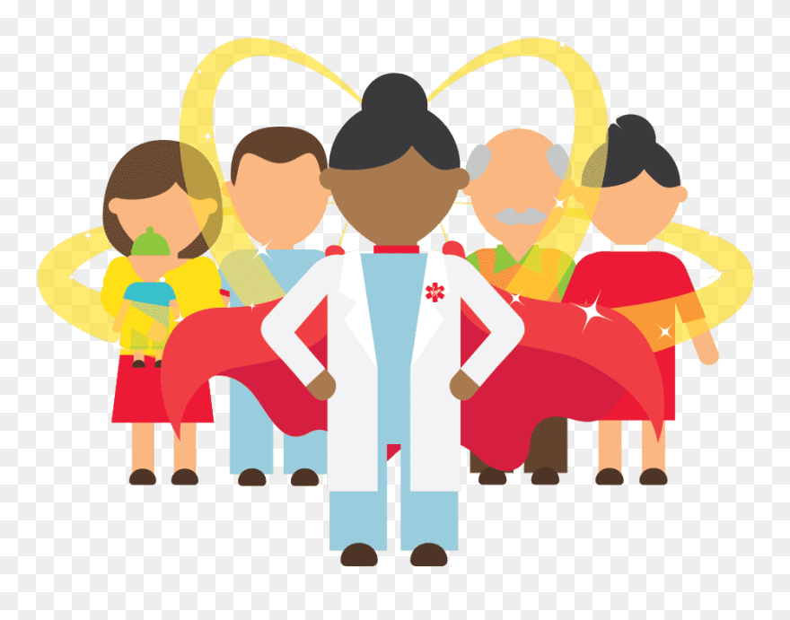 Community Care - Cuidado De Salud Gripe Clipart