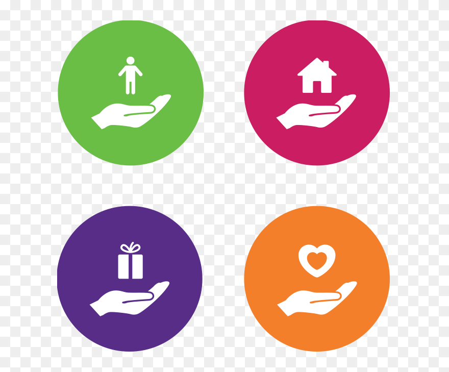 Community Give Back Icon , Png Download - Giving Back To The Community Symbol Clipart