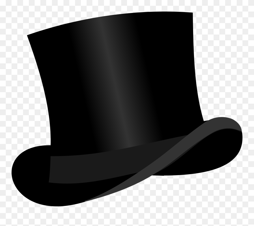 Clip Art Top Hat - Png Download