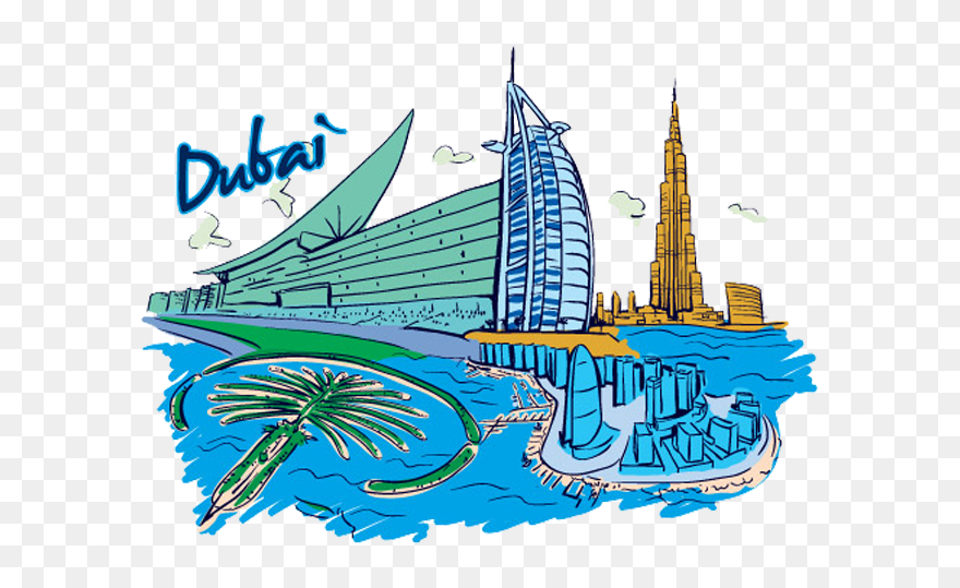 Dubai Clipart - Png Download