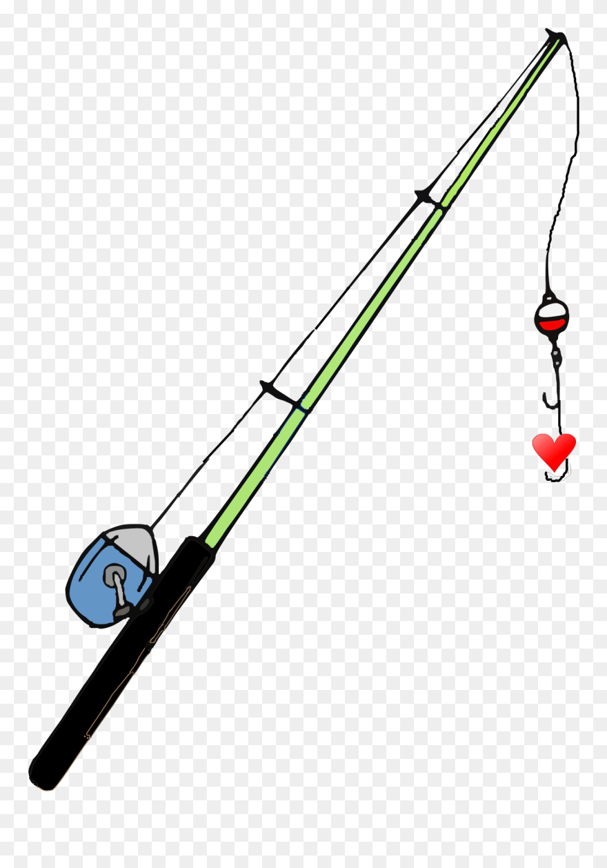 Fishing Rod Clipart - Png Download