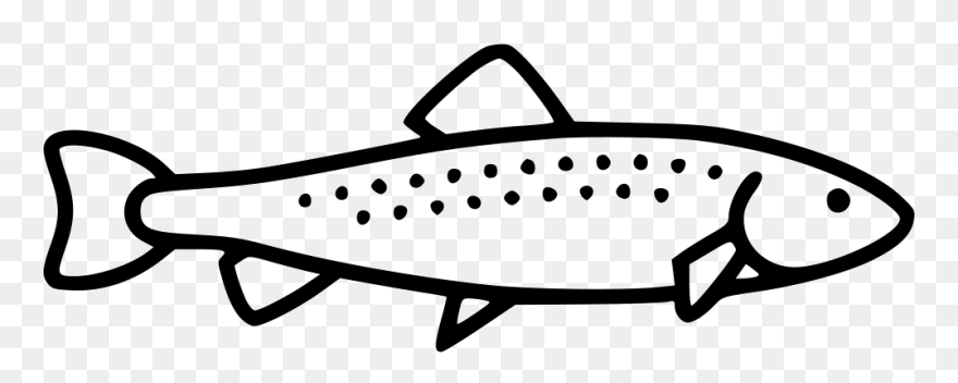 Trout Svg, Download Trout Svg For Free 2019 - Icono Truchas Png Clipart
