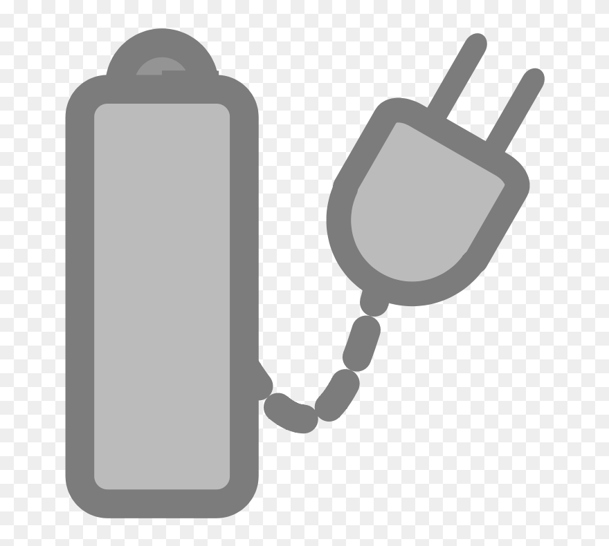 Transparent Ac Clipart - Portable Charger Clip Art - Png Download
