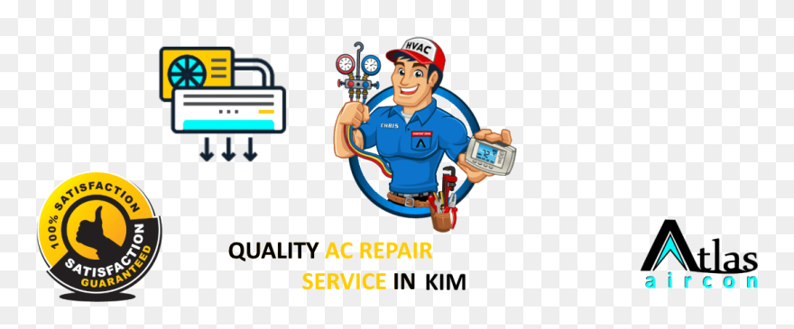 Clipart Library Ac Repair In Kim - Air Conditioning Service Logo - Png Download