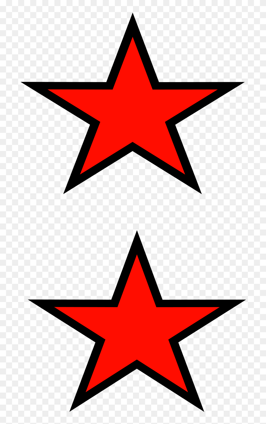 Red Stars Clip Art - Png Download