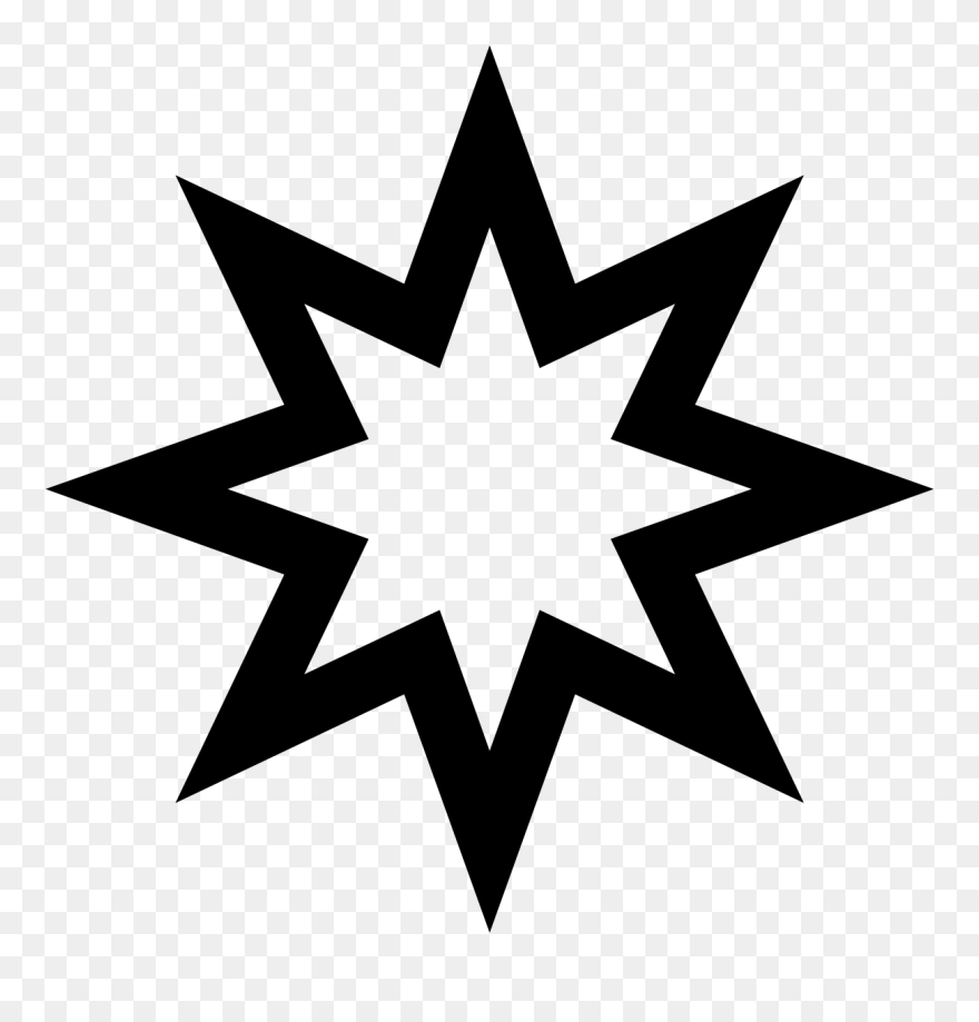 Star Of Bethlehem Clip Art - 8 Pointed Star Png Transparent Png