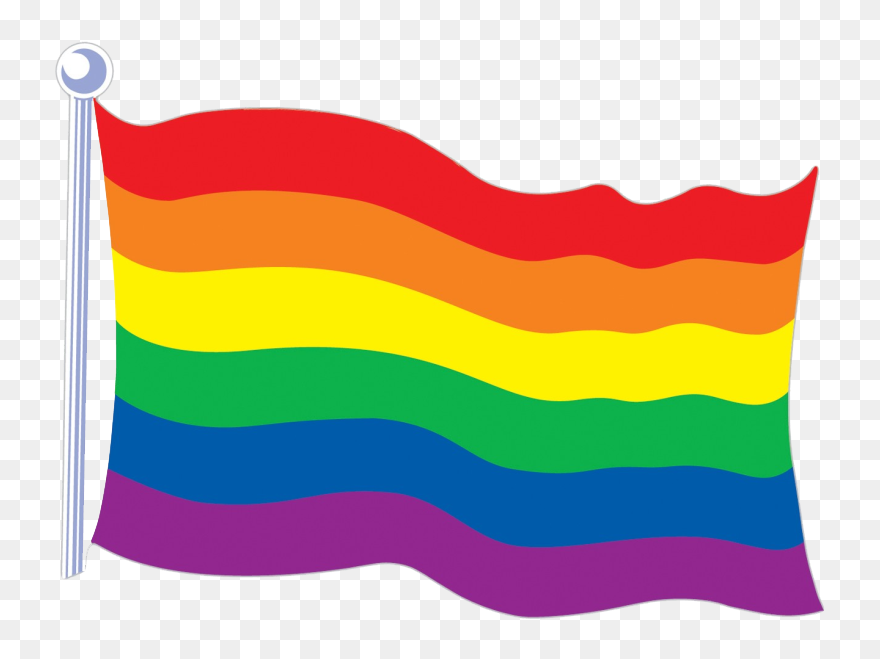 Download Rainbow Flag Transparent - Lgbt Flag Clipart Transparent - Png Download