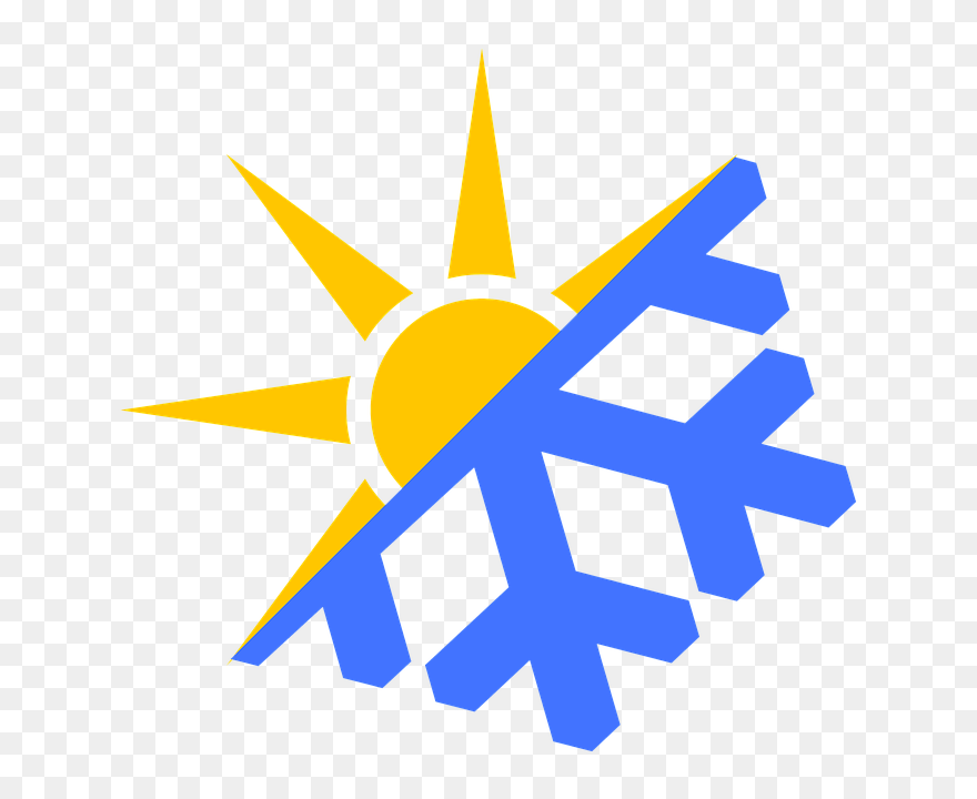 Cold, Crhistmas, Forecast, Freeze, Freezer, Ice, Meteorology, - Sun And Snow Clipart - Png Download