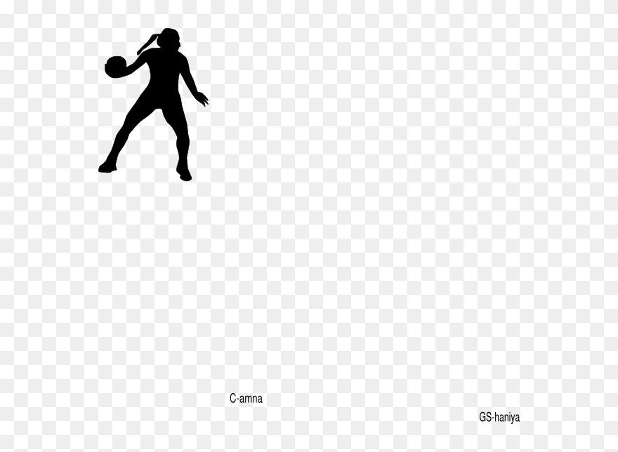 Netball Clip Art - Png Download