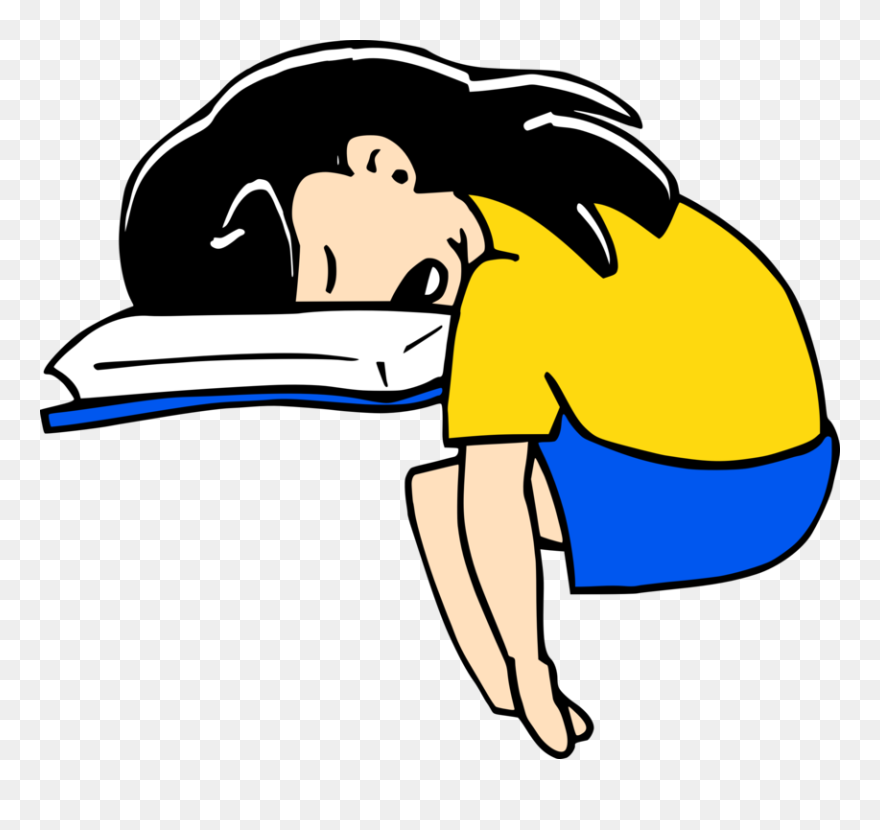 Human Behavior,thumb,area - Falling Asleep Clip Art - Png Download
