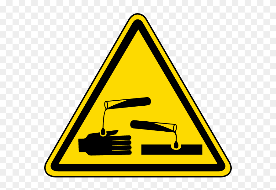 Caution Clipart Carefully - Symbol Electrical Safety Signs - Png Download