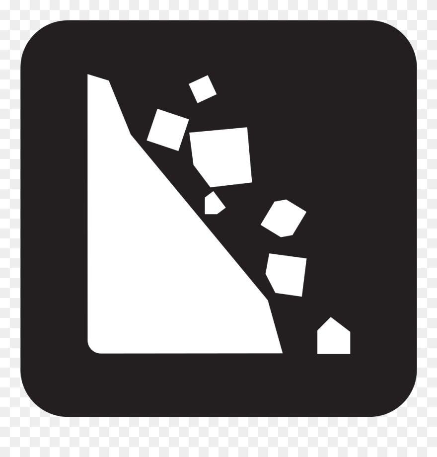 Rocks Falling Clipart