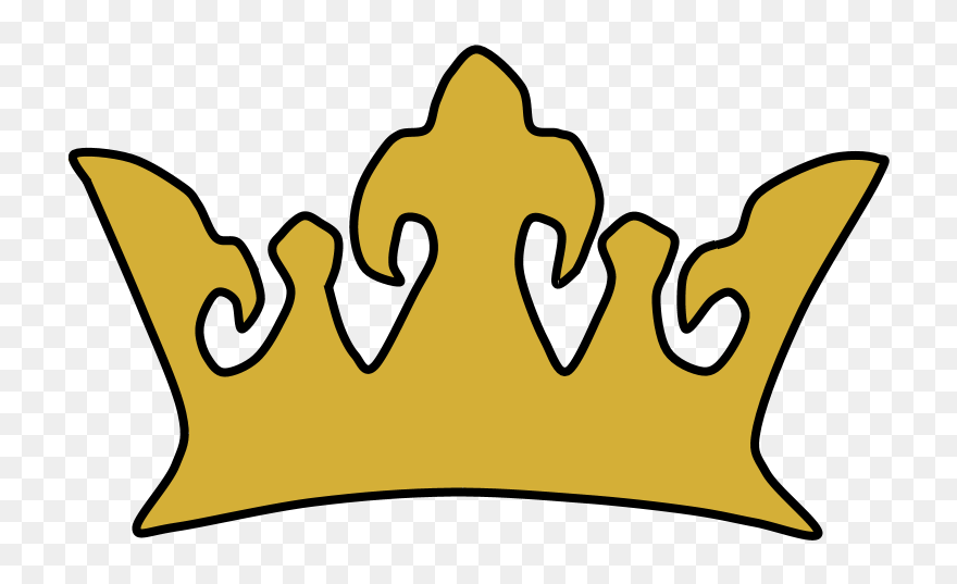 Crown, Gold - Happy New Year Crowns Clipart