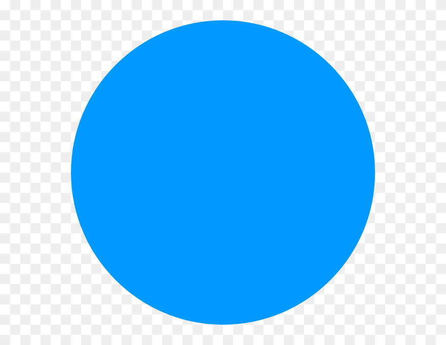 Blue Circle Clip Art At Clker - Circle - Png Download