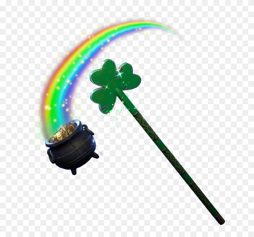 Fortnite Pot O - Green Pickaxes In Fortnite Battle Royale Clipart