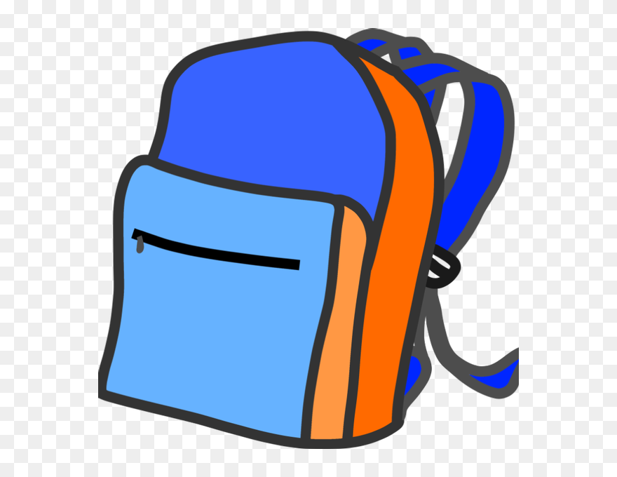 Backpack Clipart Giveaway - Transparent Background Backpack Clipart - Png Download