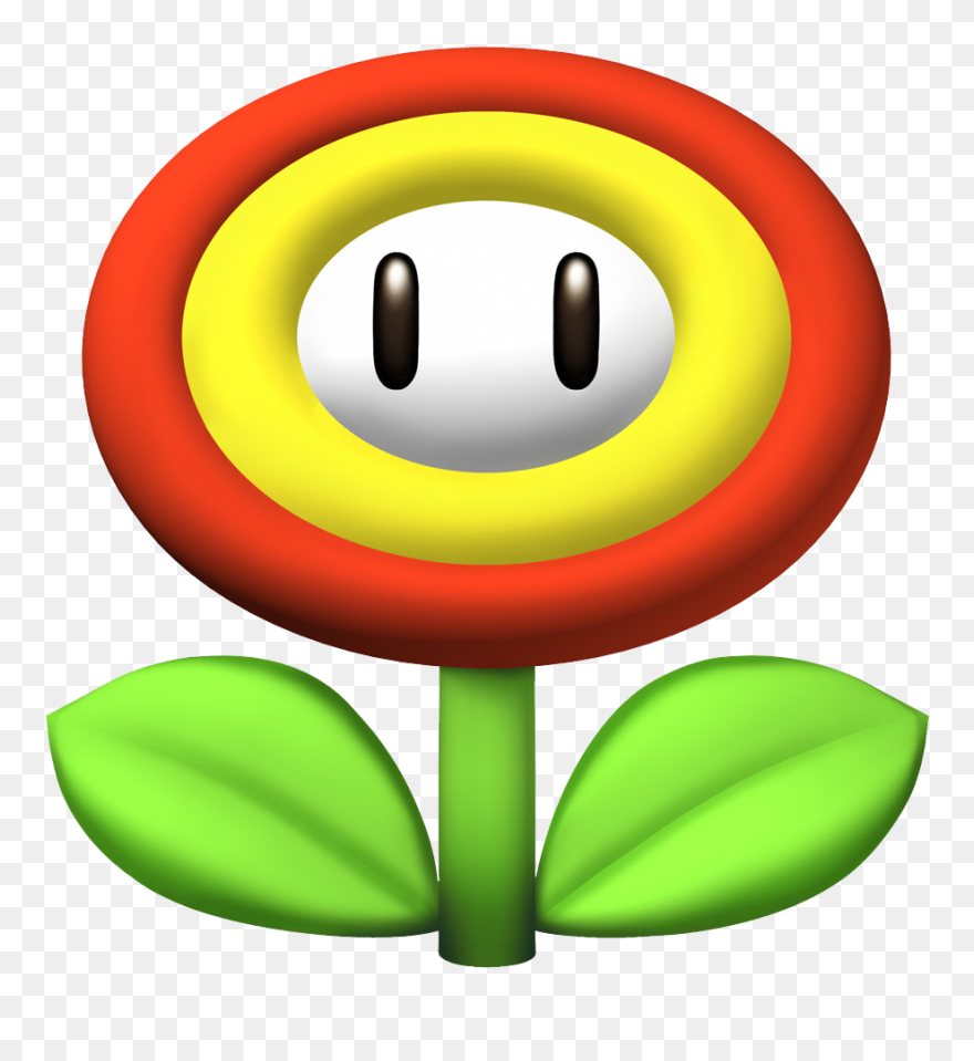 Download Super Mario Fire Flower Clipart (5337606) PinClipart