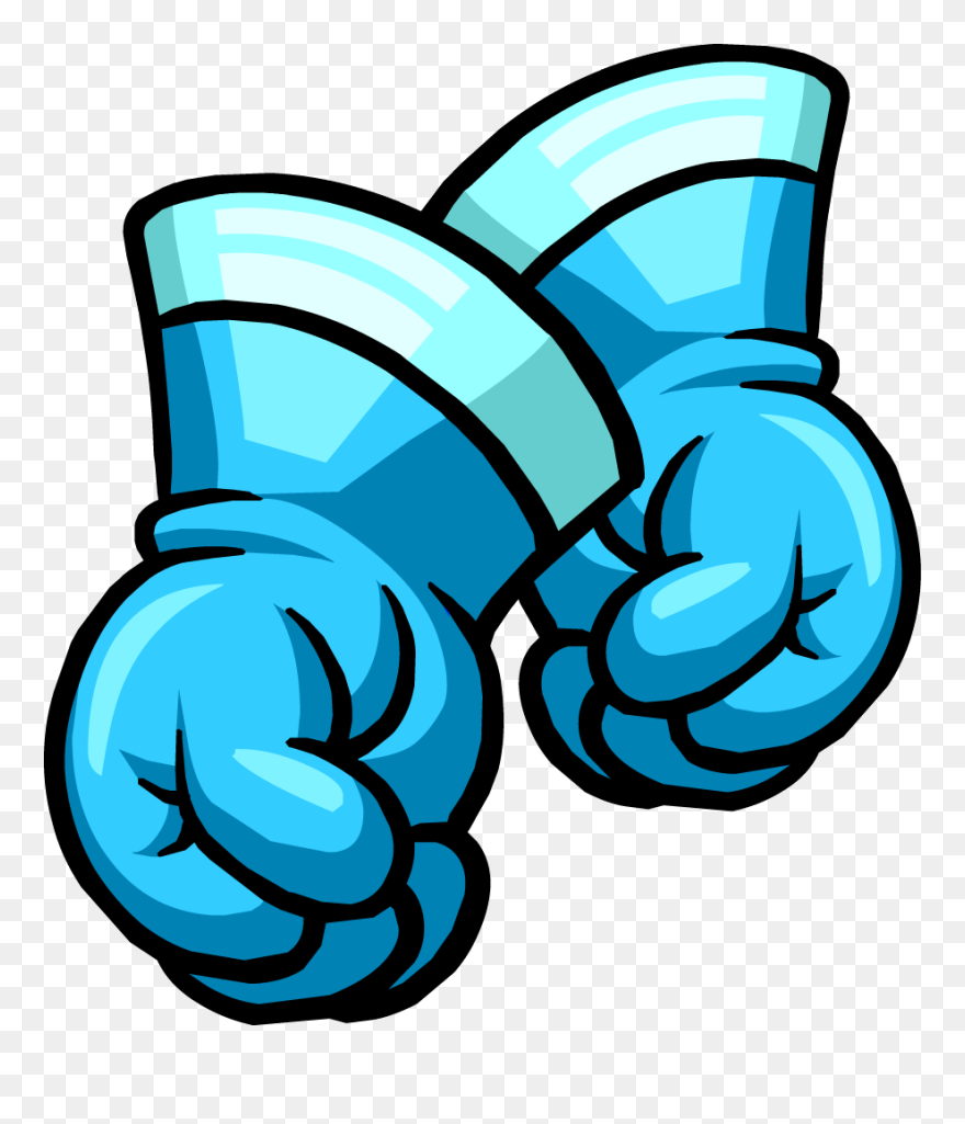 Gloves Clipart Gants - Club Penguin Gloves - Png Download