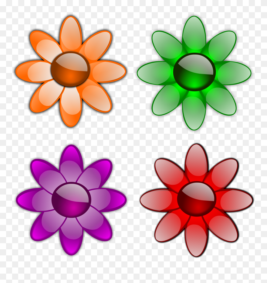 Gloss Flowers 1 Svg File - Hot Girl Pink Underwear Clipart