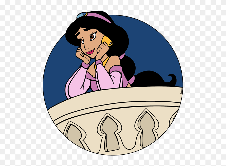 Jasmine On Balcony Clipart