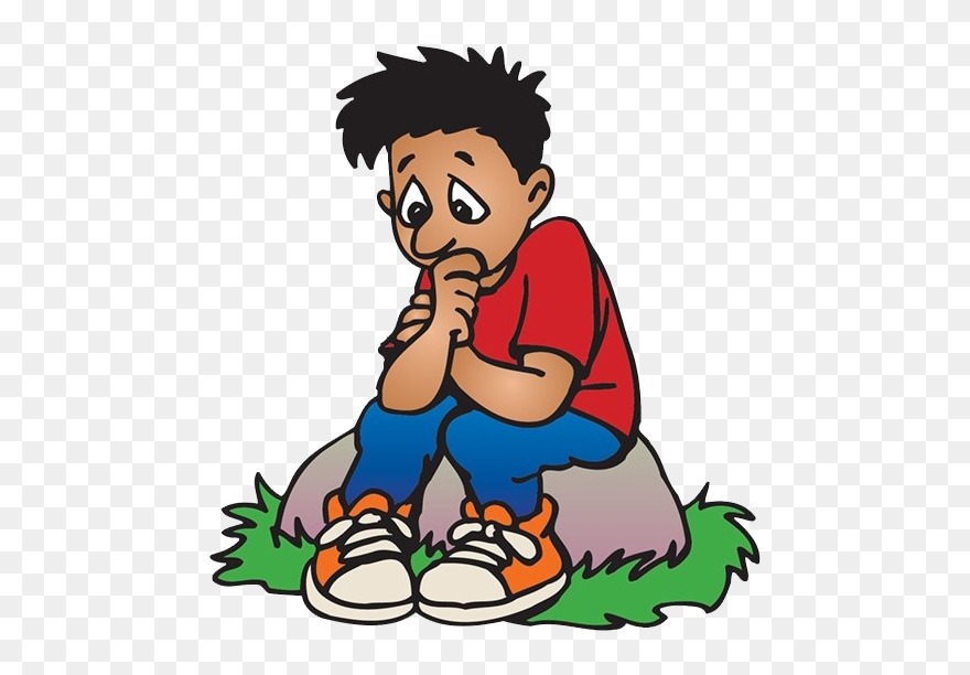 Sad Boy Png - Cartoon Sad Boy Png Clipart