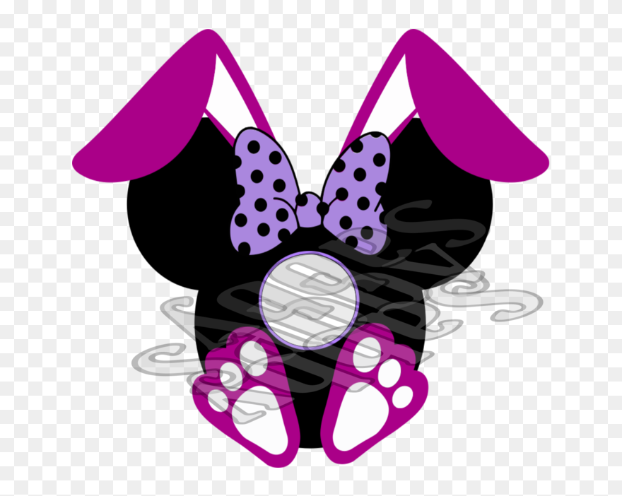 Mouse Bunny 4 Easter Digital Clipart Art Clip Gift - Png Download