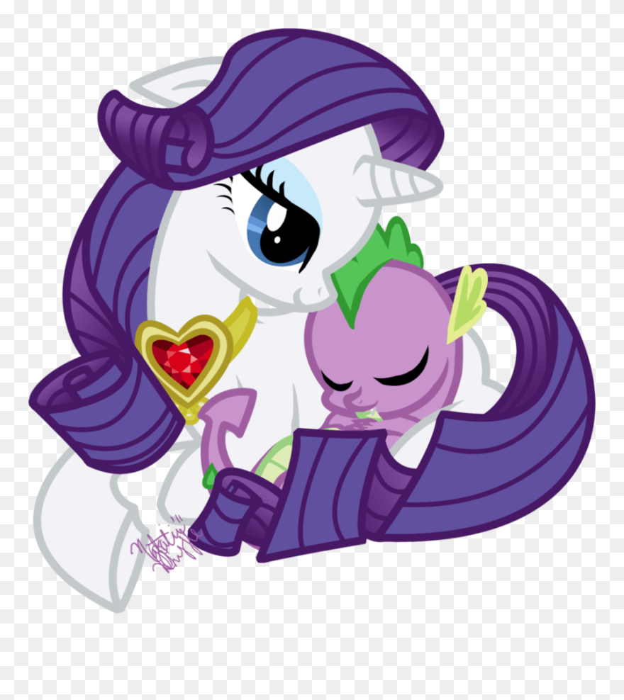 Spike Dragon Clipart - My Little Pony Baby Dragon - Png Download