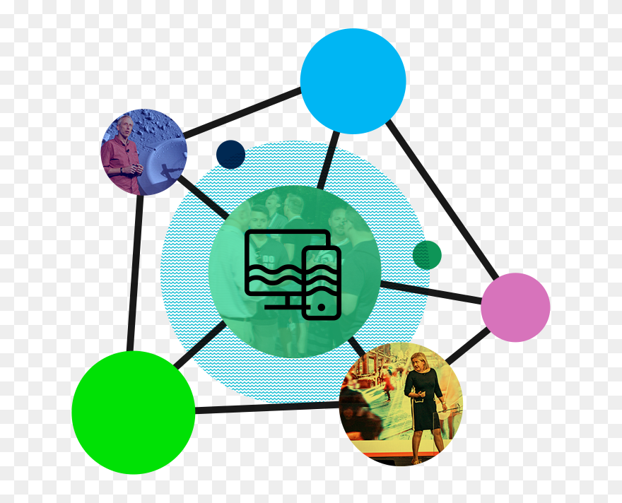 Virtual Hero-illusration Clipart