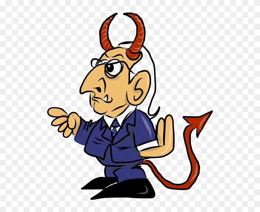Devil Politican Clipart