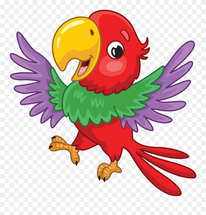 Parrot Clipart - Png Download