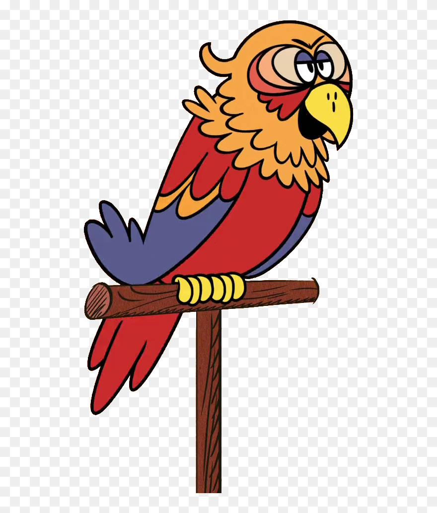 Sergio The Loud House - Loud House Bird Clipart