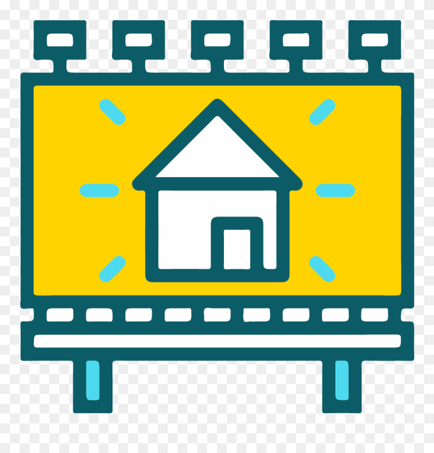 Smm - Company Location Icon Clipart