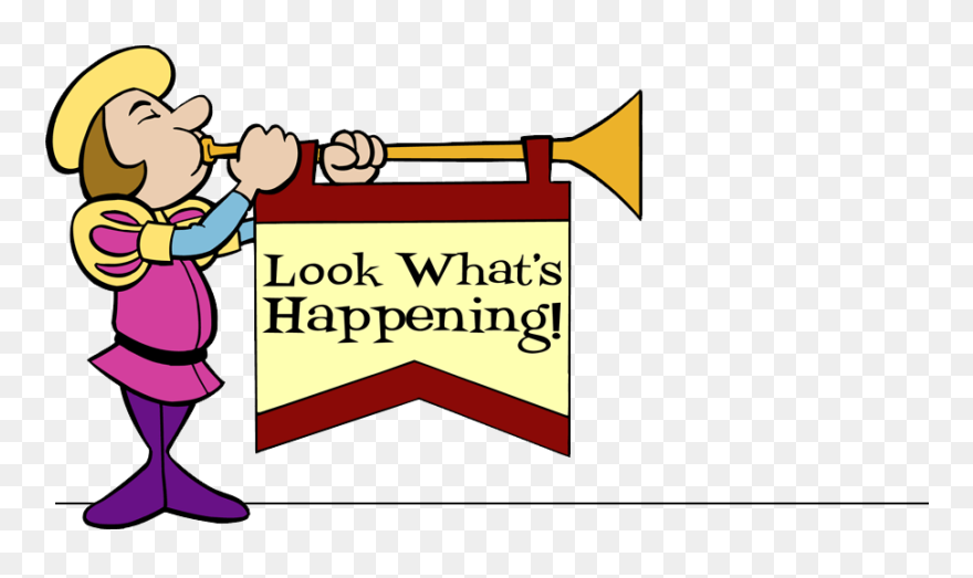 Clip Art Meeting Announcement - Png Download