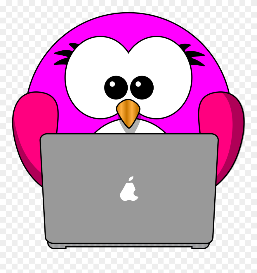 Laptop Cartoon Clipart